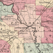 old Arkansas map