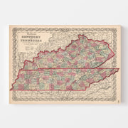 map of Kentucky