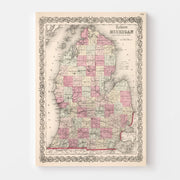 map of Michigan
