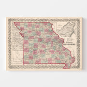 map of Missouri