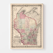 map of Wisconsin