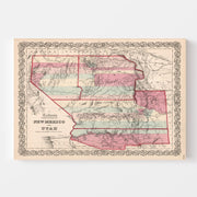 map of Utah