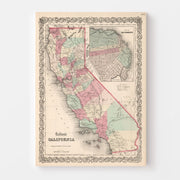 map of California
