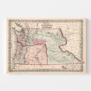 map of Washington