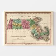 map of Massachusetts