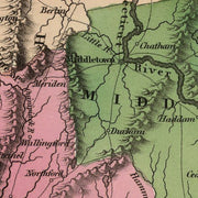 old Connecticut map