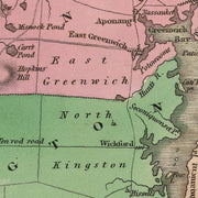 old Rhode Island map