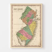 map of New Jersey