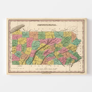 map of Pennsylvania