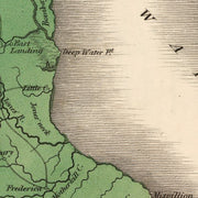 old Delaware map