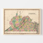 map of Virginia