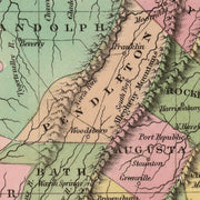 old Virginia map