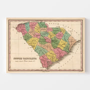 map of South Carolin