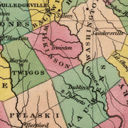old Georgia map