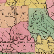 old Alabama map