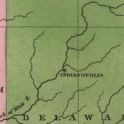 old Indiana map