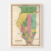 map of Illinois