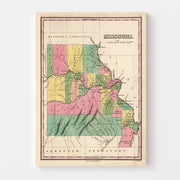 map of Missouri