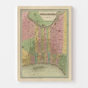 map of Philadelphia