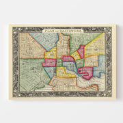 map of Baltimore