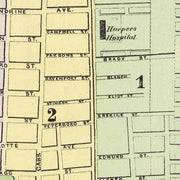 old Detroit map