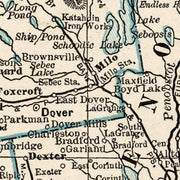 old Maine map