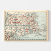 map of Rhode Island
