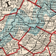 old Virginia map