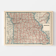 map of Missouri