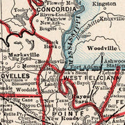 old Louisiana map