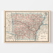map of Arkansas