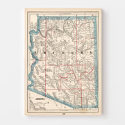 map of Arizona