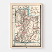 map of Utah