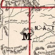 old Wyoming map