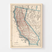 map of California