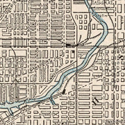 old Chicago map