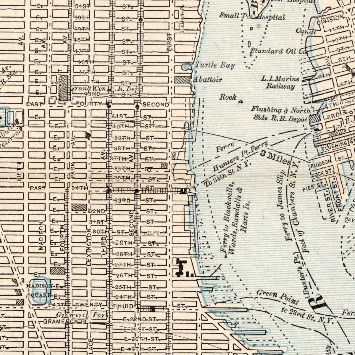 Vintage New York City Maps