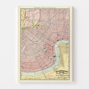 map of New Orleans