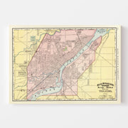 map of Toledo