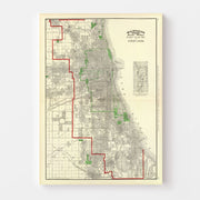 map of Chicago