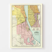map of Chicago