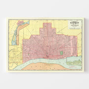 map of Detroit