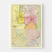 map of Saint Paul
