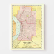 map of Saint Joseph