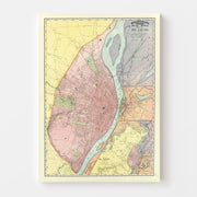 map of Saint Louis
