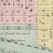 old Janesville map