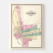 map of Columbus