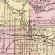 old Springfield map