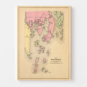 map of Boothbay