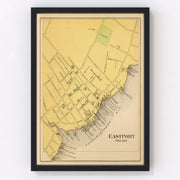 Eastport Vintage Map 1894